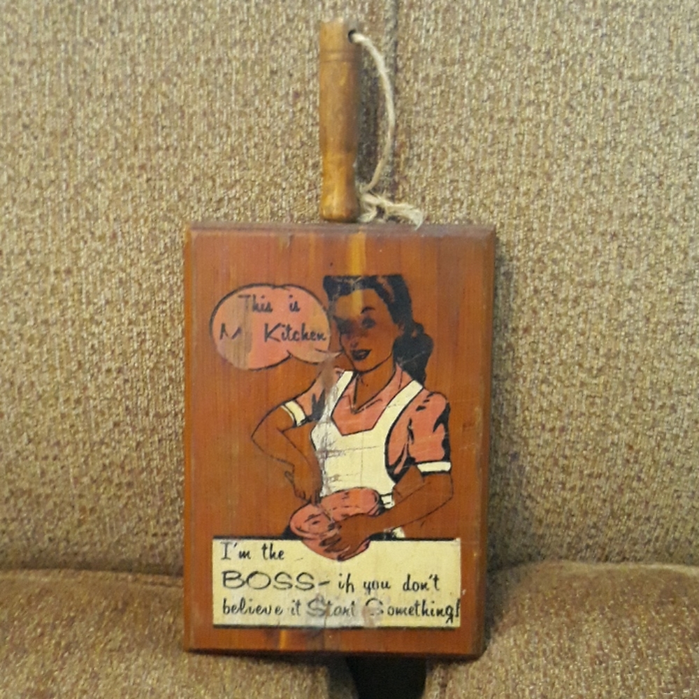 I AM THE BOSS !! Wall Decor
